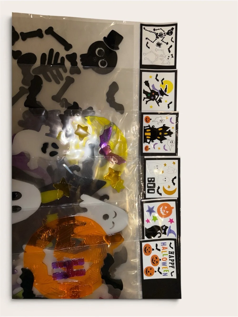 Halloween Party Plate and Decoration Kit - Orange